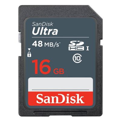 Thẻ nhớ SDHC SanDisk Ultra 320x 16GB Class 10 UHS-I 48MB/s