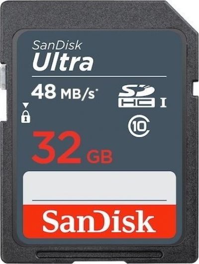 Thẻ nhớ SDHC SanDisk Ultra 320x 32GB Class 10 UHS-I 48MB/s