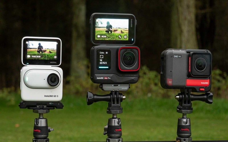 Insta Ace Pro nhỏ gọn dễ mang theo