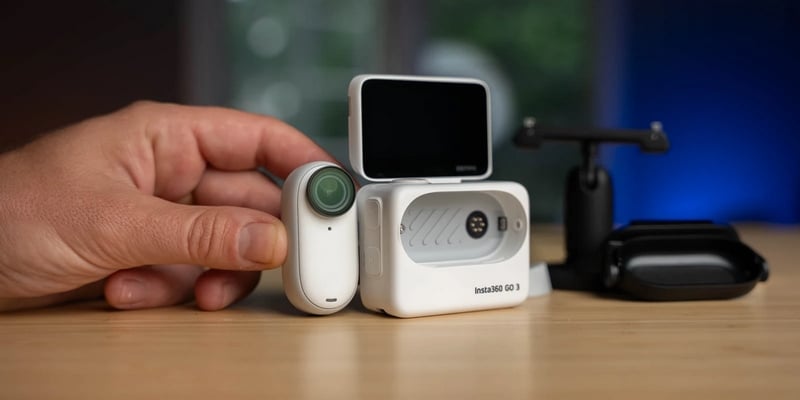Insta360 GO 3 là camera hành động siêu nhỏ gọn