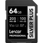 Thẻ nhớ Lexar 64GB Professional SILVER PLUS UHS-I SDXC Card V30 | Chính hãng