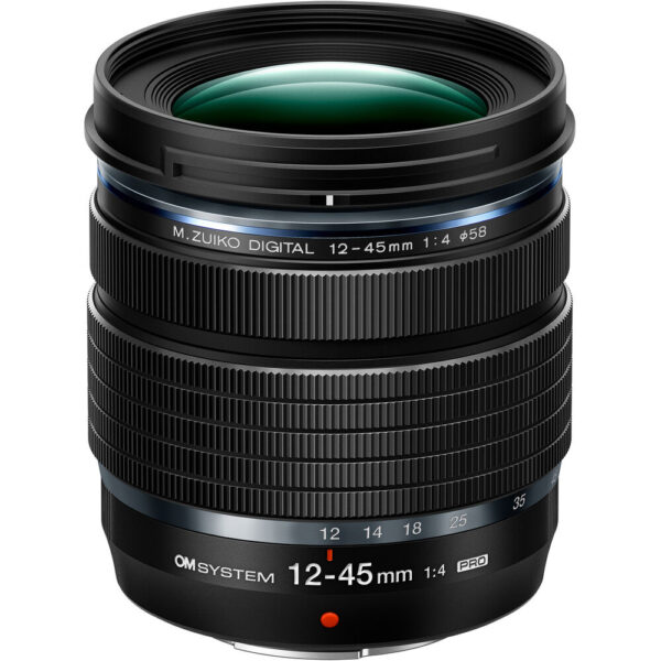 Ống kính OM SYSTEM M.Zuiko Digital ED 12-45mm F4 PRO ngàm Micro Four Thirds