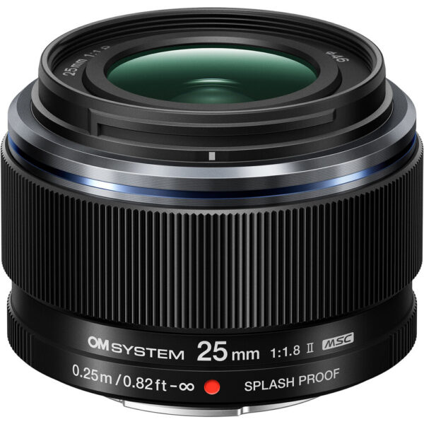 Ống kính OM SYSTEM M.Zuiko Digital 25mm F1.8 II ngàm Micro Four Thirds