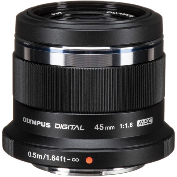 Ống kính OM SYSTEM M.Zuiko Digital 45mm F1.8 ngàm Micro Four Thirds (Black)