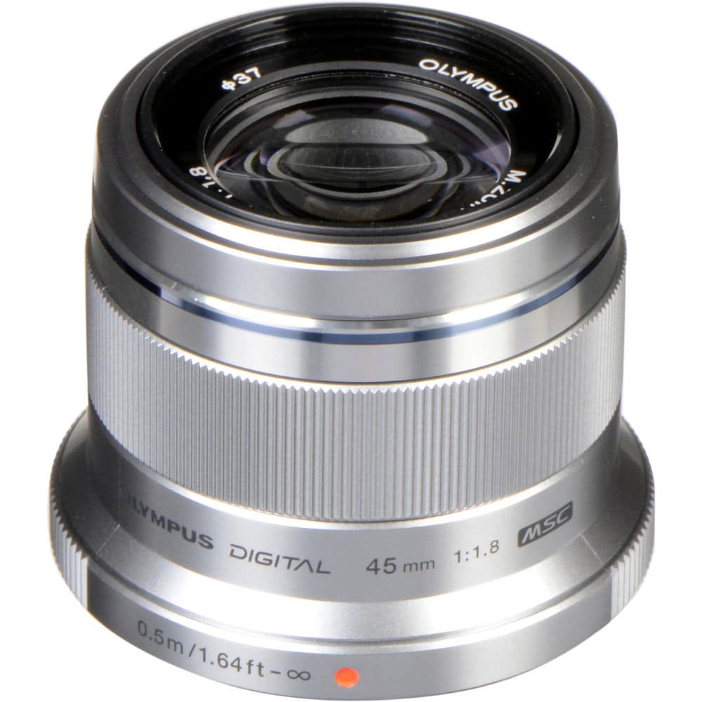 Ống kính OM SYSTEM M.Zuiko Digital 45mm F1.8 ngàm Micro Four Thirds (Silver)