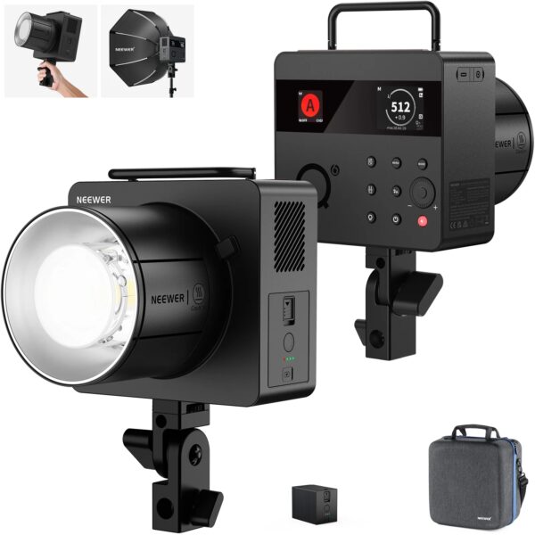 Đèn Flash Studio NEEWER Q6 600Ws 2.4G TTL HSS ( New 2025 )