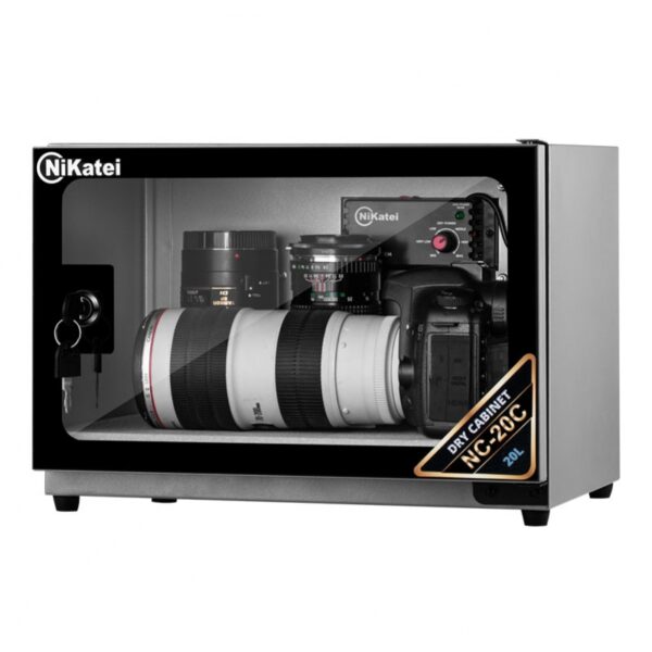 Tủ chống ẩm cao cấp Nikatei NC-20C Silver Plus