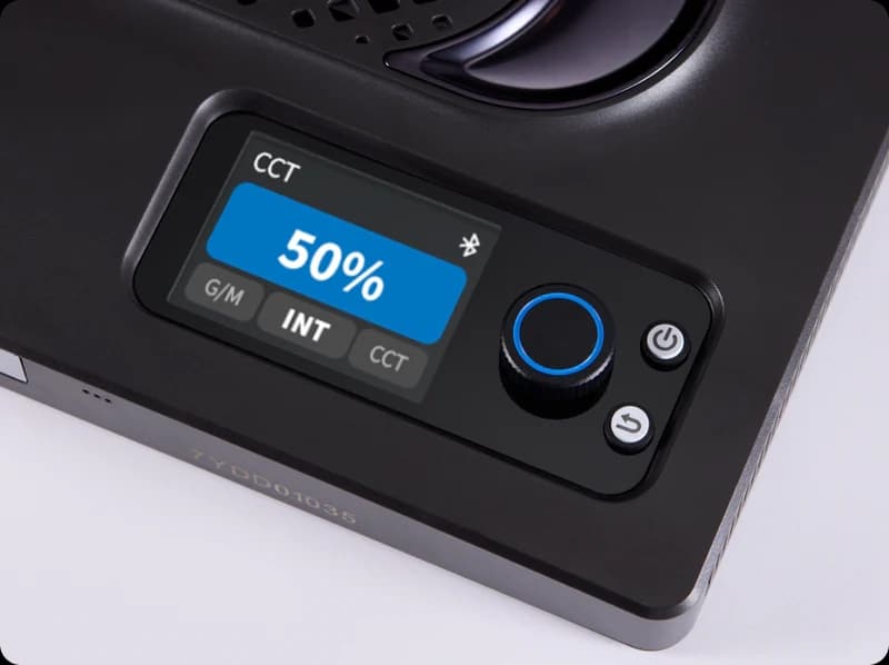 Đèn amaran Pano 120c Kit (Charcoal)