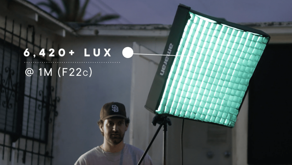 Đèn Vải amaran F22c RGBWW LED Mat (V-Mount, 2 x 2′)