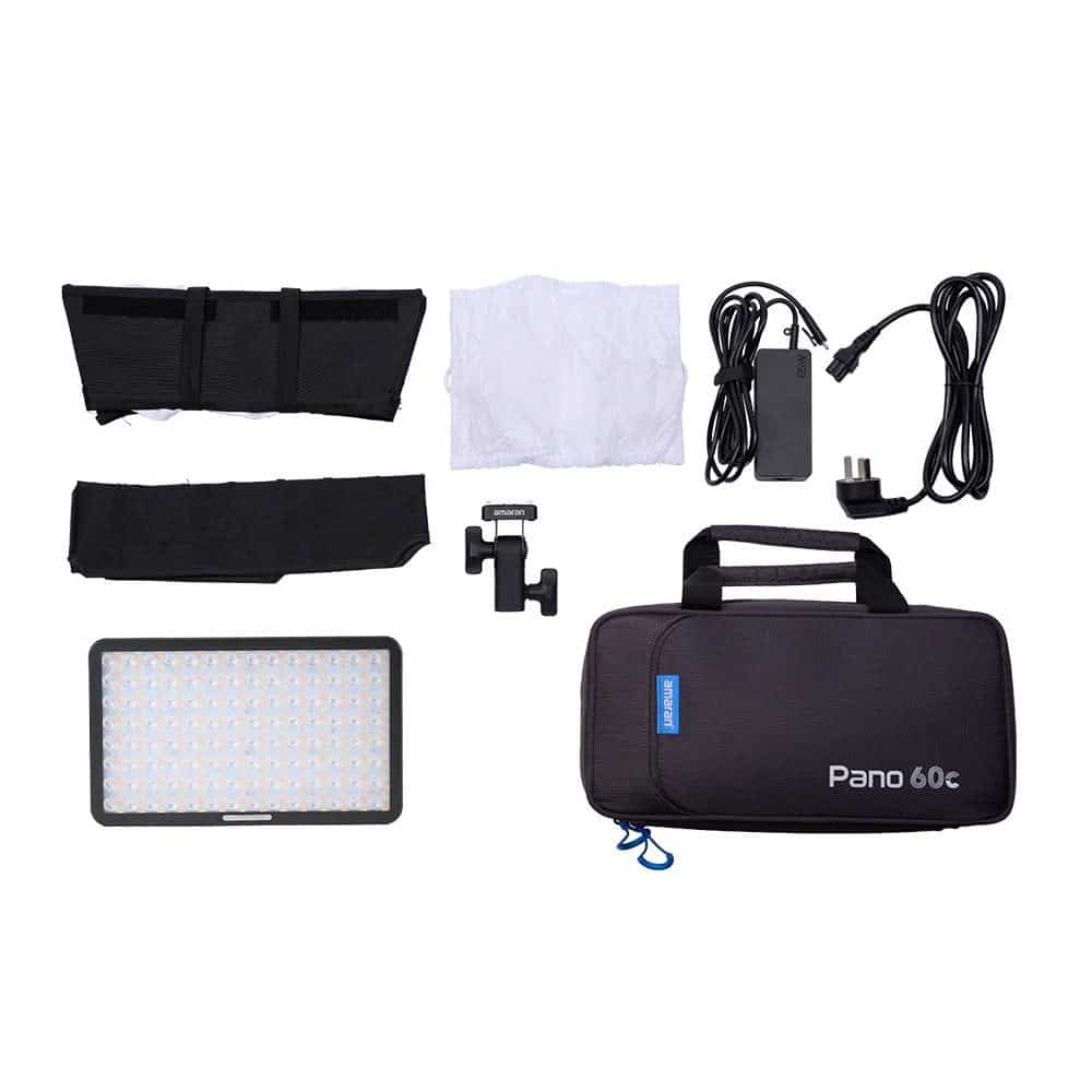 Đèn amaran Pano 60c Kit (Charcoal)