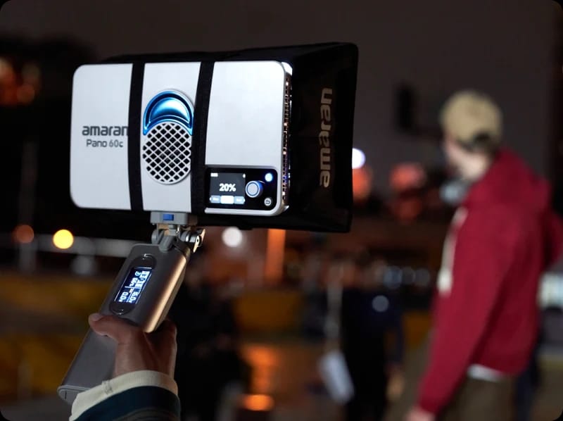 Đèn amaran Pano 60c Kit (Charcoal)