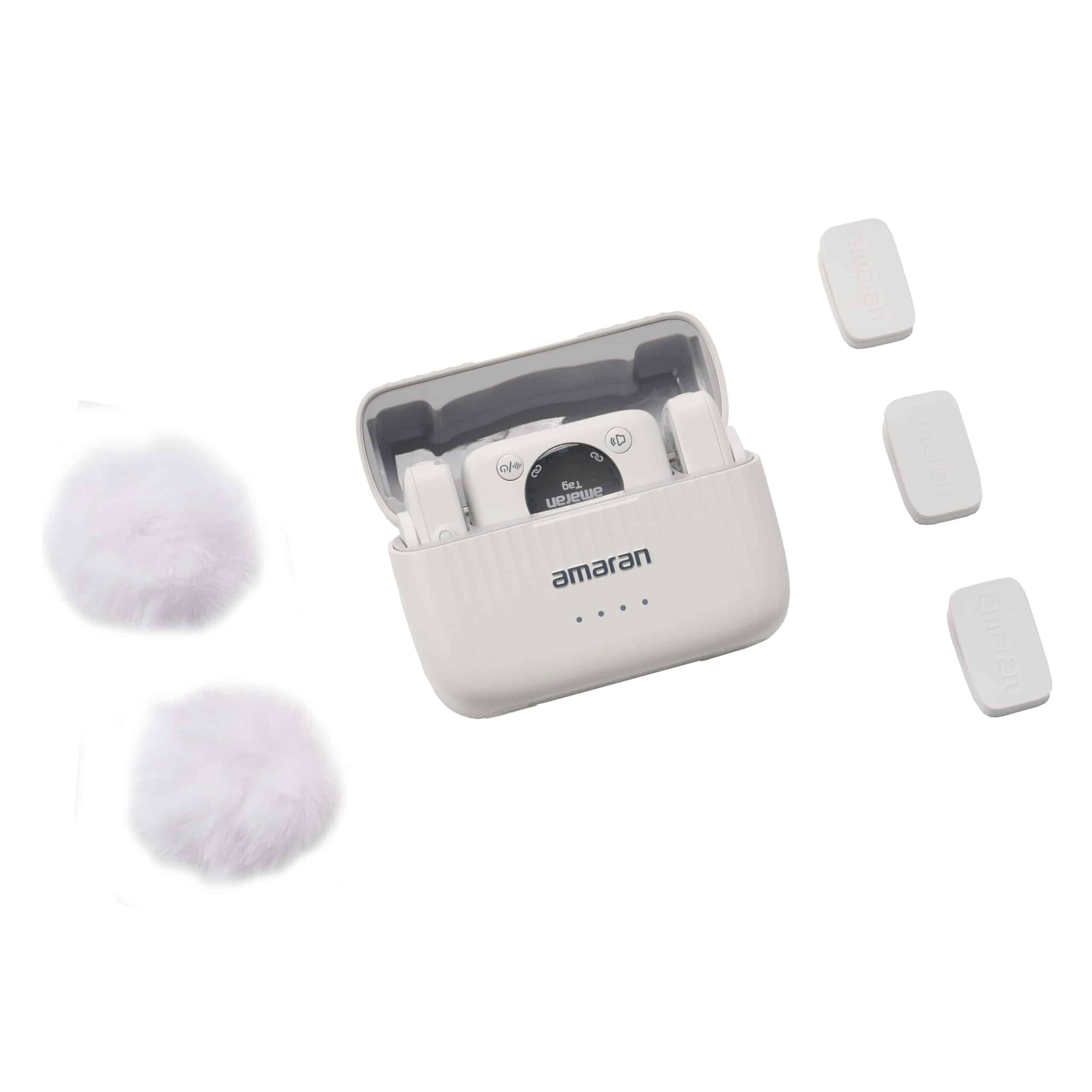 Microphone amaran Tag ( Lightning ) (White)
