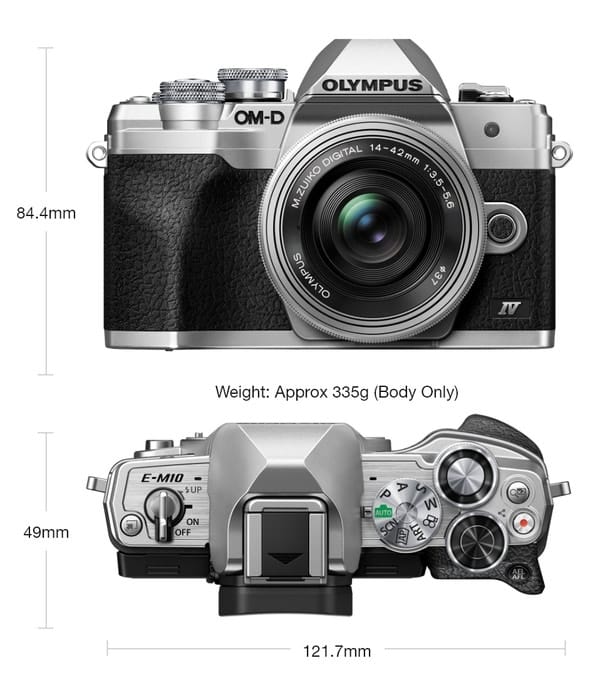 Máy ảnh OM SYSTEM OM-D E-M10 Mark IV (Silver)