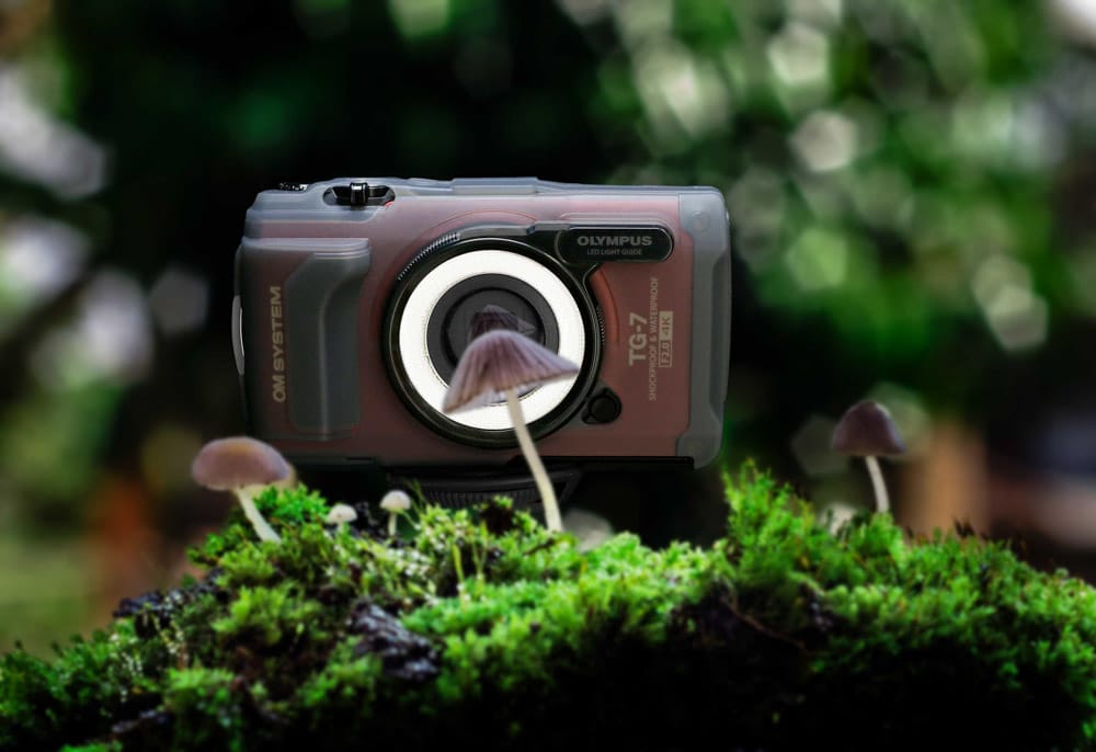 Máy ảnh OM SYSTEM Tough TG-7 (Red)