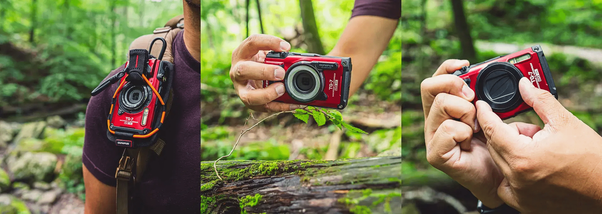 Máy ảnh OM SYSTEM Tough TG-7 (Red)