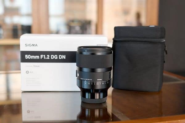 Ống kính Sigma 50mm F1.2 DG DN Art ngàm L
