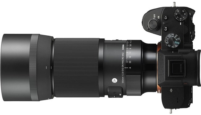 Ống kính Sigma 105mm F2.8 DG DN Macro Art ngàm Sony E