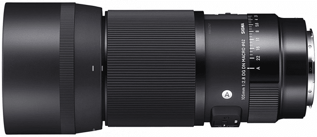 Ống kính Sigma 105mm F2.8 DG DN Macro Art ngàm Sony E