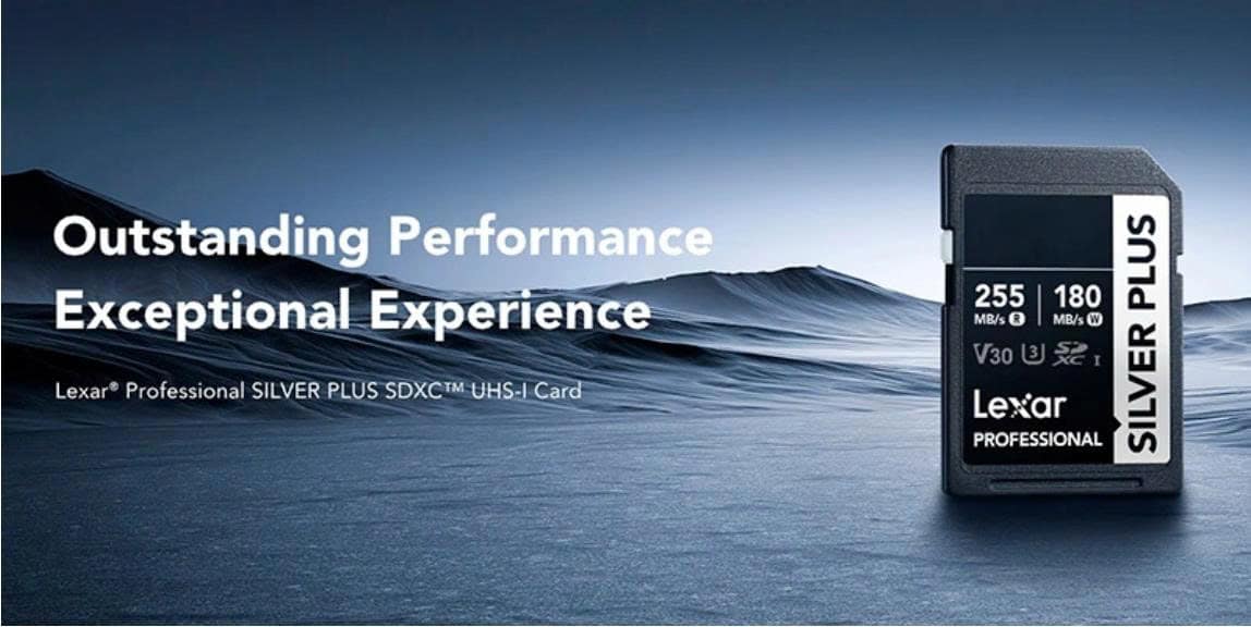 Thẻ nhớ SDXC Lexar Professional Silver Plus UHS-I U3 128GB 255MB/s LSDSIPL128G-BNNNG