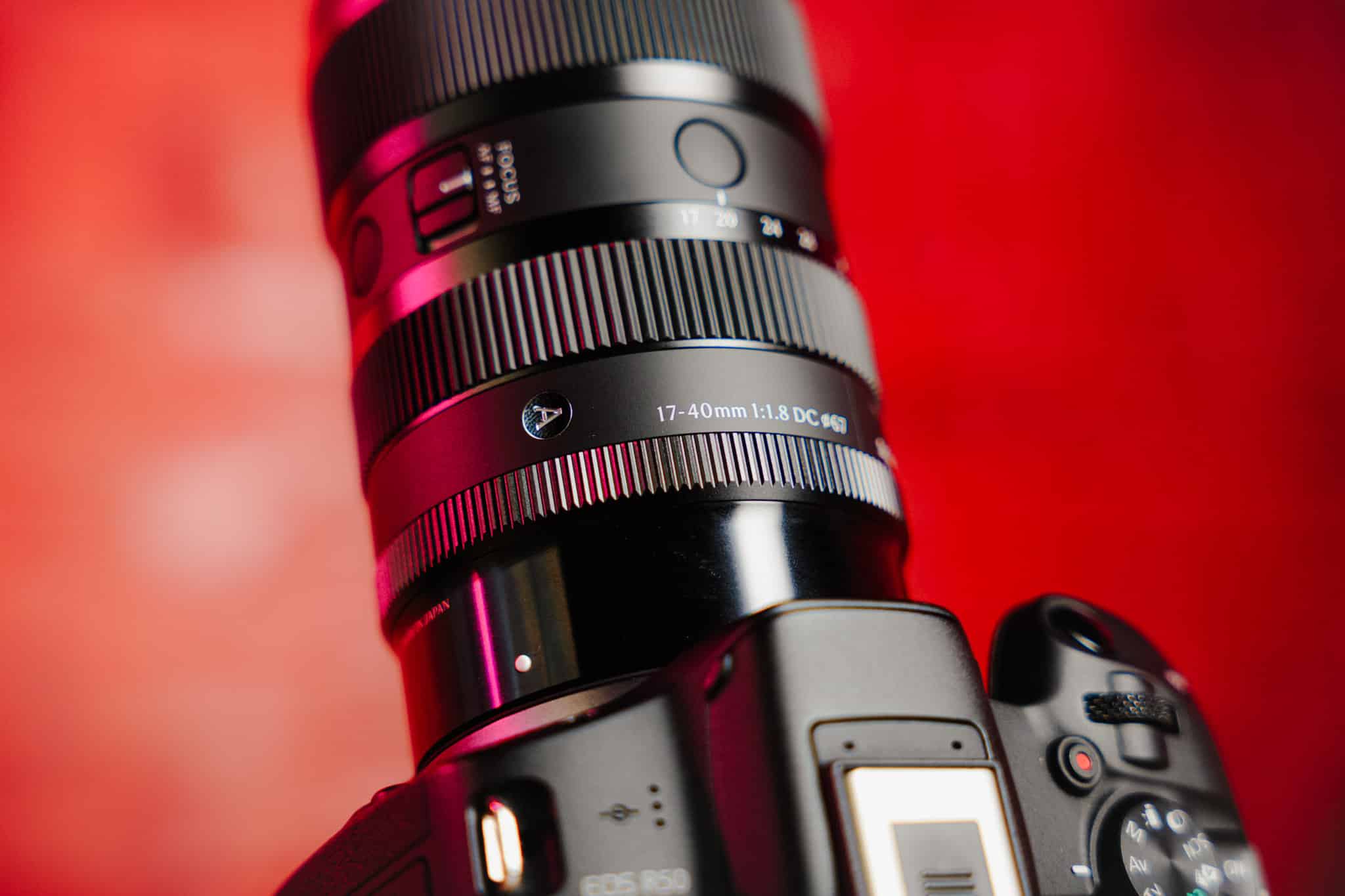 Ống kính Sigma 17-40mm F1.8 DC Art ngàm Canon RF