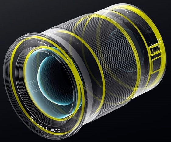 Ống kính Nikon Z 24mm f/1.8 S
