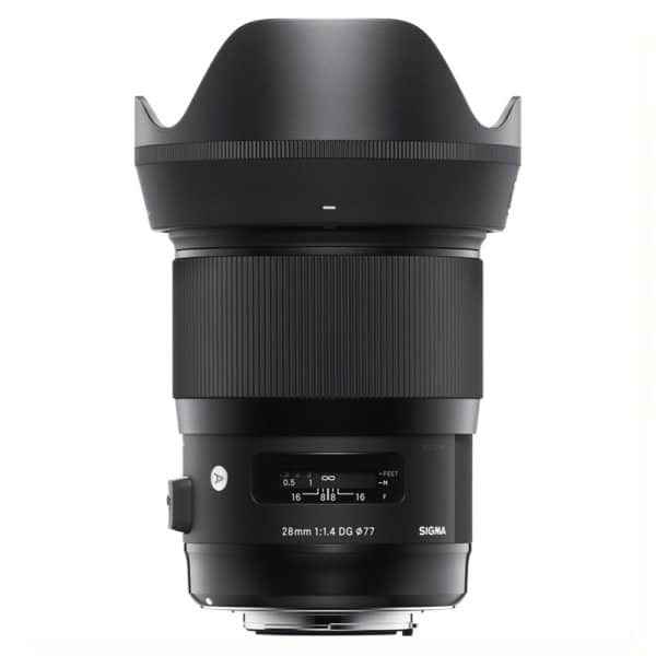 Ống kính Sigma 28mm F1.4 DG HSM Art ngàm Sony E