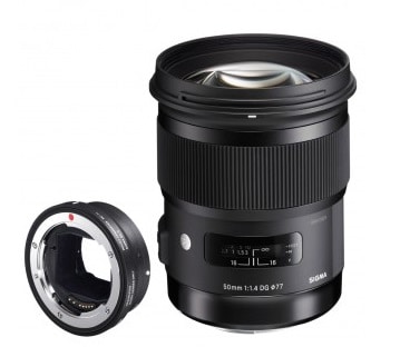 Ống kính Sigma 50mm F1.4 DG HSM Art ngàm Canon EF