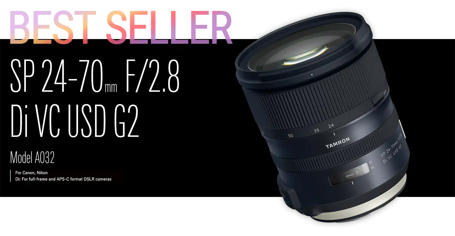 Tamron SP 24-70mm f/2.8 DI VC USD G2 Canon EF - A032