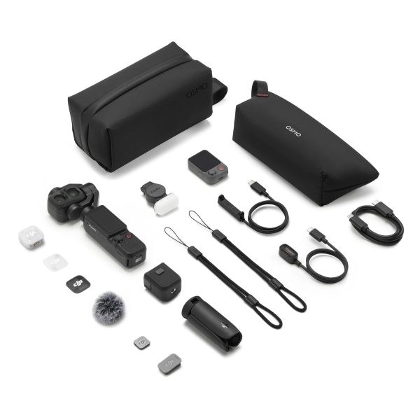 DJI Osmo Pocket 4P Vlog Combo( Black) | Chính hãng