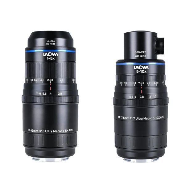 Ống kính Laowa Aksen 1-5X & 5-10X Ultra Macro APO | Chính Hãng