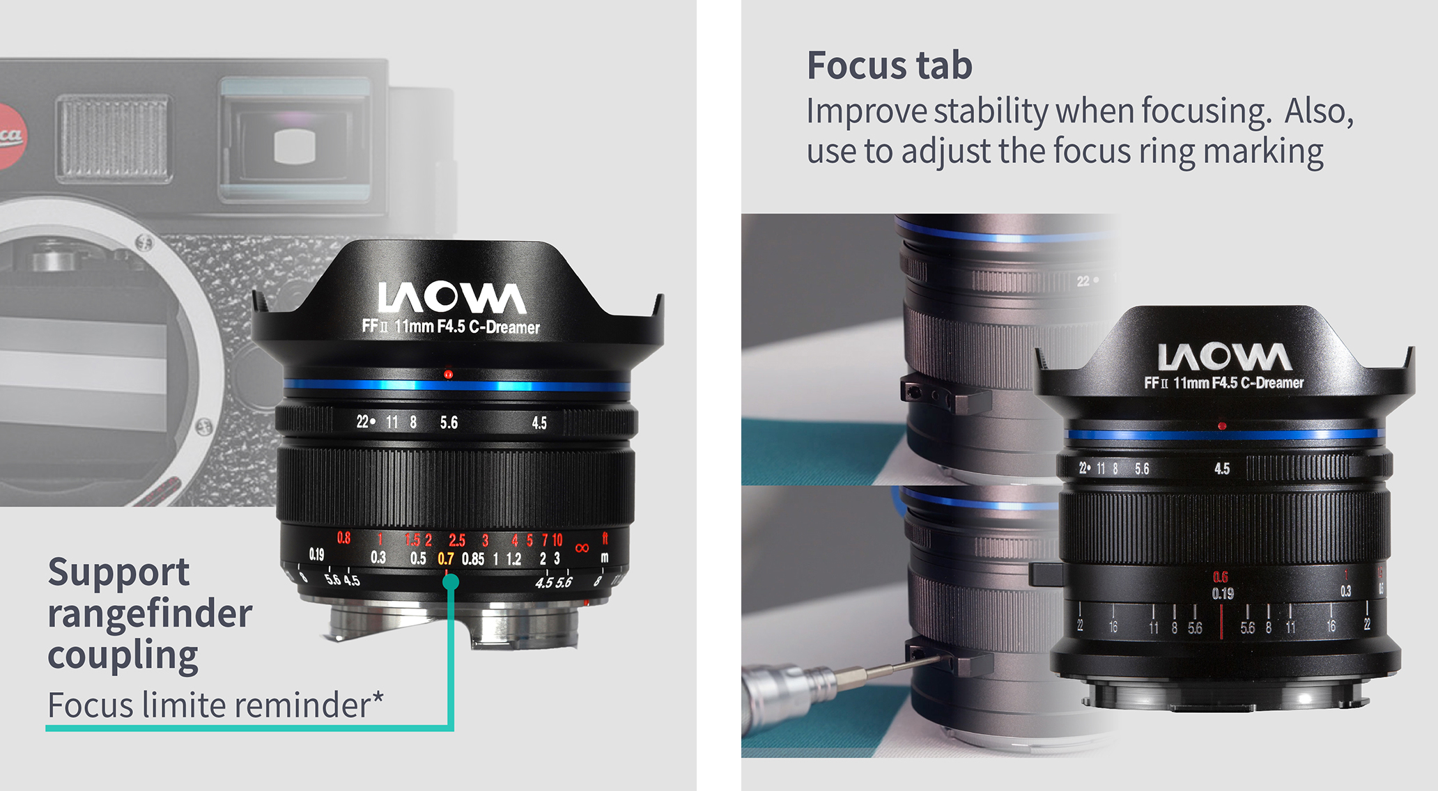 Ống kính Laowa 11mm F4.5 FF RL | Chính Hãng