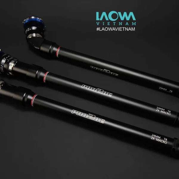 Ống kính Laowa Pro2be 24mm T8 2X Probe (Direct, 35° & Periscope Module) – (Cine) PL | Chính Hãng