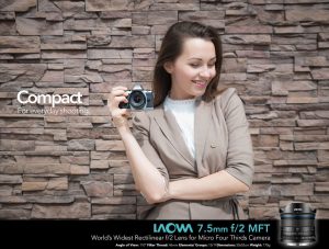 Ống kính máy ảnh Laowa 7.5mm f/2 (Olympus/Panasonic) – M43 | Chính Hãng