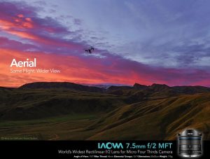 Ống kính máy ảnh Laowa 7.5mm f/2 (Olympus/Panasonic) – M43 | Chính Hãng