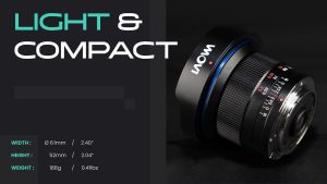 Ống kính siêu rộng Laowa 6mm f/2 Zero-D cho Olympus, Panasonic Lumix (MFT) | Chính Hãng