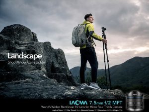 Ống kính máy ảnh Laowa 7.5mm f/2 (Olympus/Panasonic) – M43 | Chính Hãng