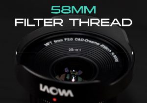 Ống kính siêu rộng Laowa 6mm f/2 Zero-D cho Olympus, Panasonic Lumix (MFT) | Chính Hãng