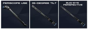 Ống kính Laowa Pro2be 24mm T8 2X Probe (Direct, 35° & Periscope Module) – (Cine) PL | Chính Hãng