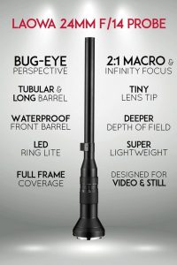 Ống kính Laowa 24mm f/14 2X Macro Probe | Chính Hãng