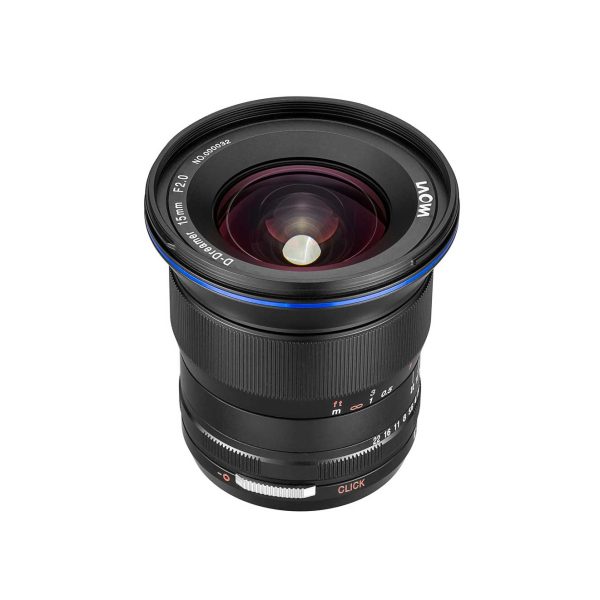 Ống kính Laowa 15mm f/2 Zero-D | Chính Hãng