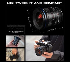 Ống kính Laowa 8-16mm f/3.5-5 Zoom CF | Chính Hãng