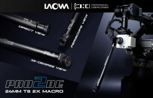 Ống kính Laowa Pro2be 24mm T8 2X Probe (Direct, 35° & Periscope Module) – (Cine) PL | Chính Hãng