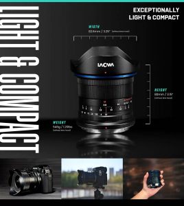 Ống kính Laowa 19mm f/2.8 Zero-D cho GFX, XCD