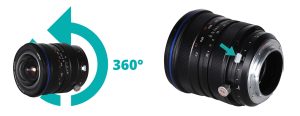 Ống kính Laowa 15mm f/4.5 Zero-D Shift | Chính Hãng